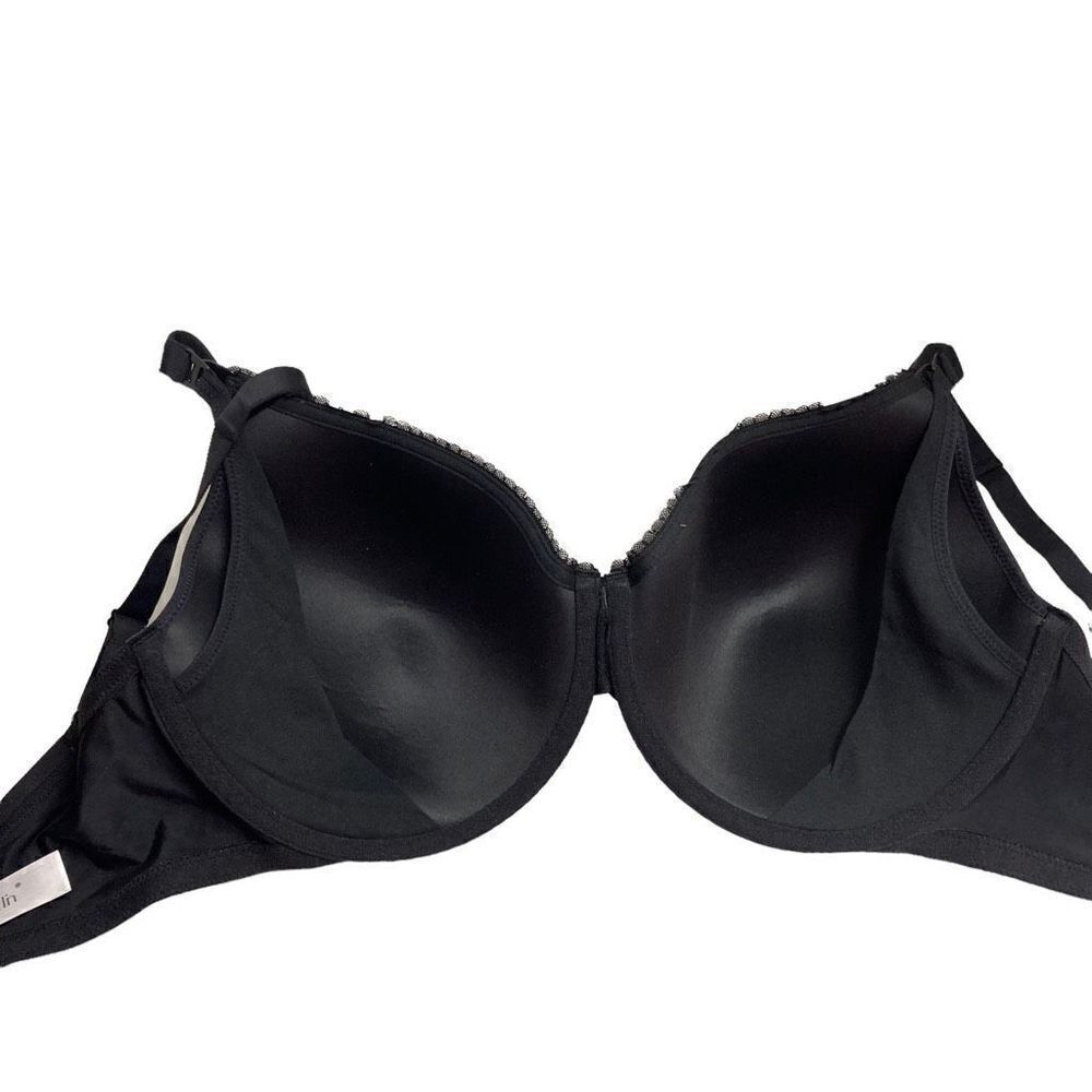 GRATLIN Maternity Bra Size 36F Black AZ07 Underwire‎